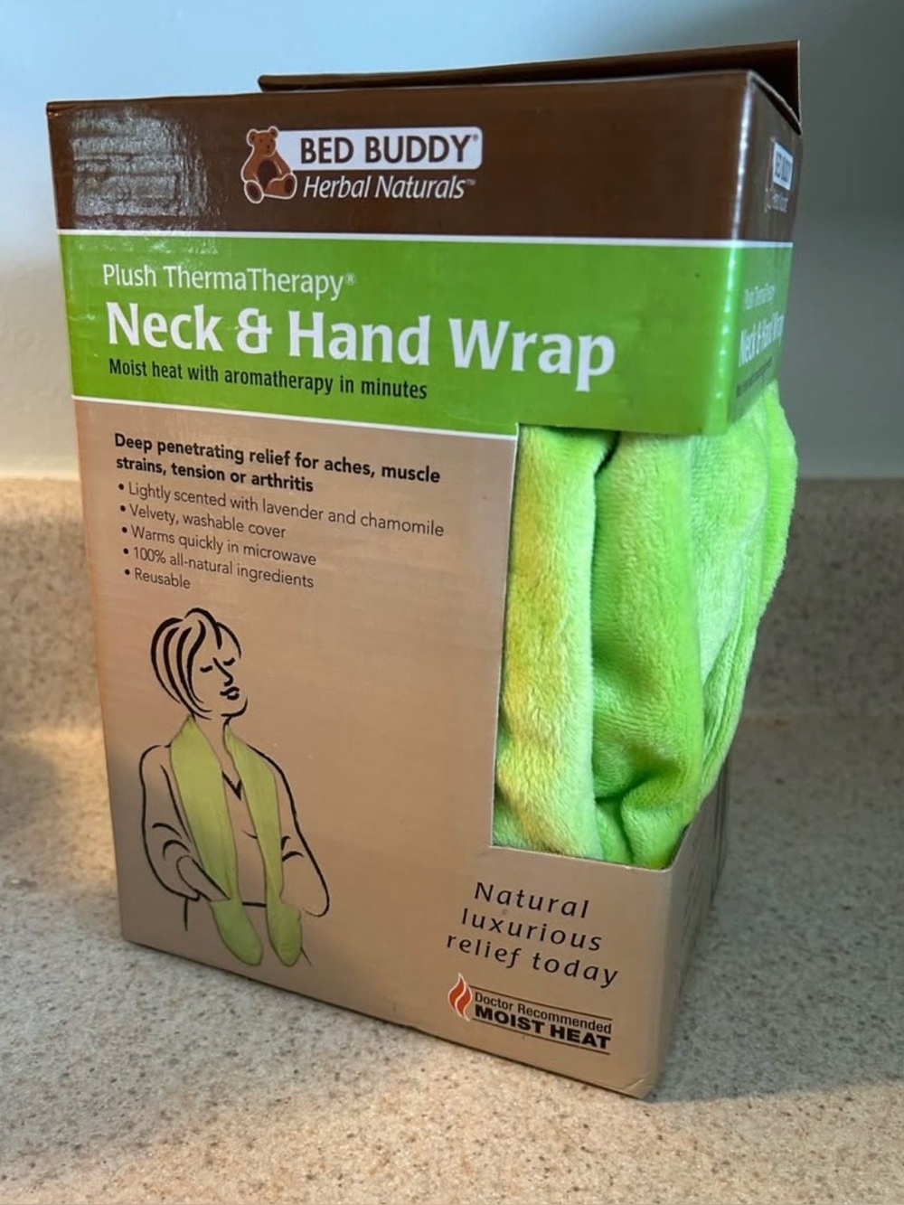 Bed Buddy Plush ThermaTherapy Neck & Hand Wrap